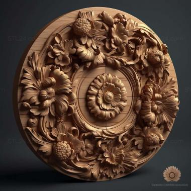 Patterns and decorations stl Centris 2 3d model